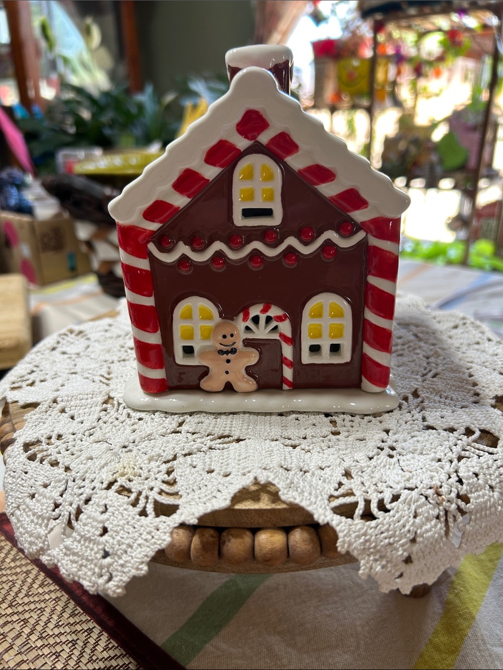 Gingerbread House Electric Wax Warmer New In Box Holidays Christmas EveryDay Use - Picture 1 of 16